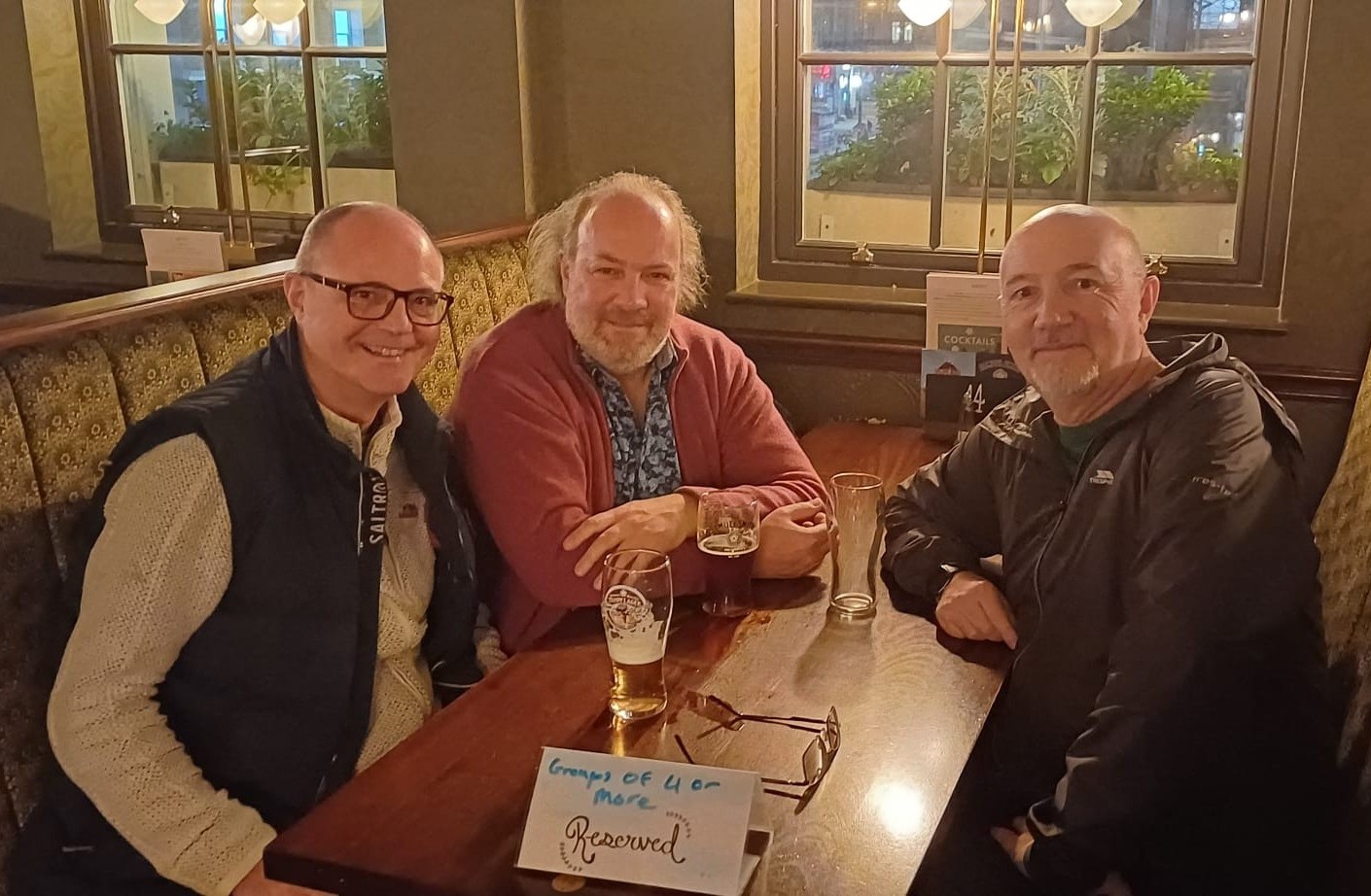 Gary WIlson, Robert Illesh and Jon Bastable